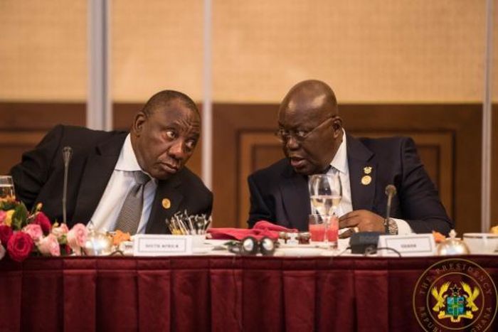 President Akufo-Addo and South African President
