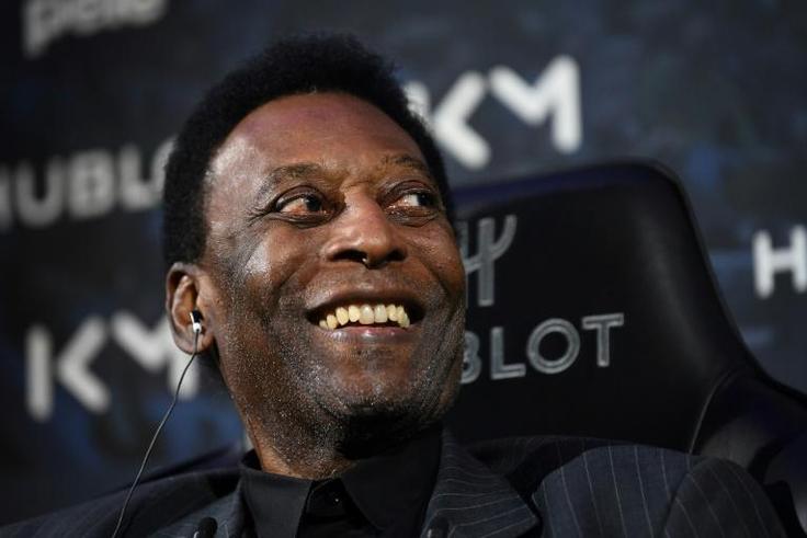 Pele came to Paris for a promotional event and was then hospitalised