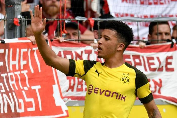 England international Jadon Sancho has made an enormous impact at Borussia Dortmund this season