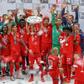 Bayern Munich wrapped up a seventh straight Bundesliga title on Saturday