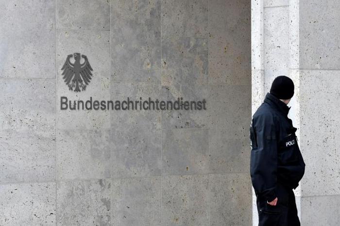 The German BND federal intelligence service's new headquarters stand where the Berlin Wall once dissected the city