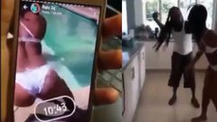 Video: Angry father beats up daughter for posting twerking video on WhatsApp