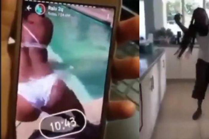 Video: Angry father beats up daughter for posting twerking video on WhatsApp