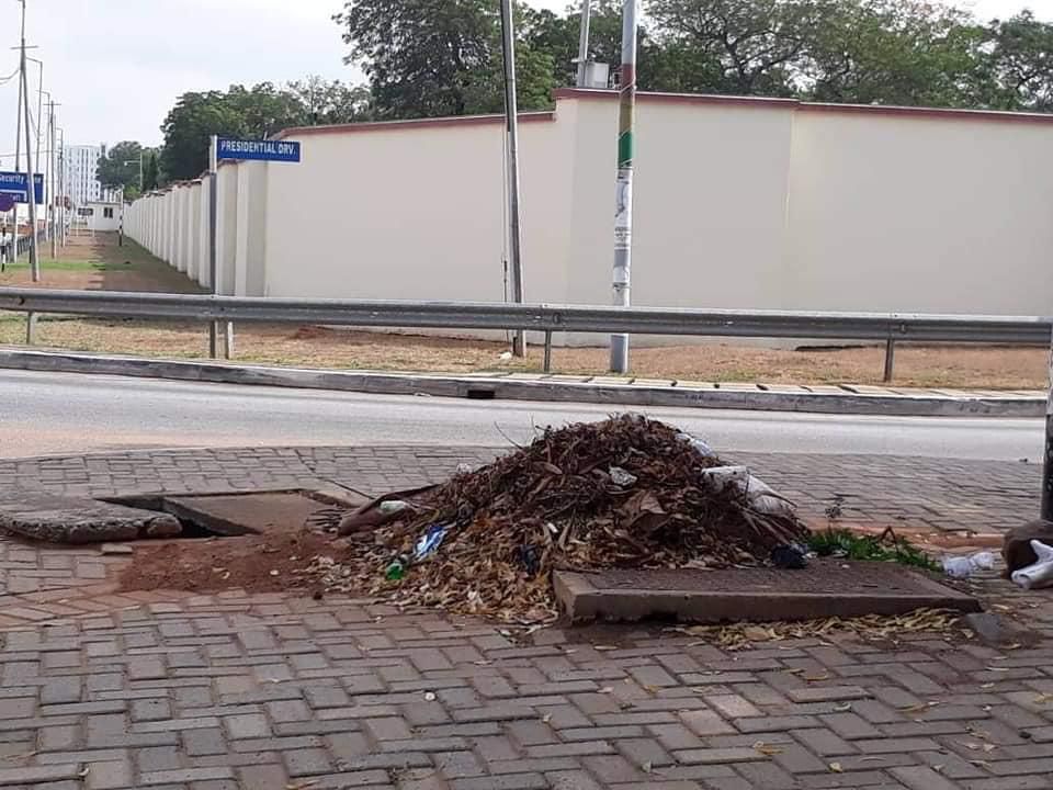 Filth engulfs Jubilee House