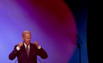Biden Jokes About Hugging in a Speech, Then Offers a Mixed Apology