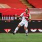 On target: Monaco's Colombian forward Falcao celebrates after scoring