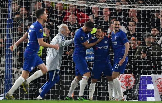 Chelsea are through to the Europa League final thanks to Kepa Arrizabalaga's penalty heroics.