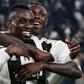 Blaise Matuidi (L) and Moise Kean (R) both scored for Juventus in a 4-1 win over Udinese.