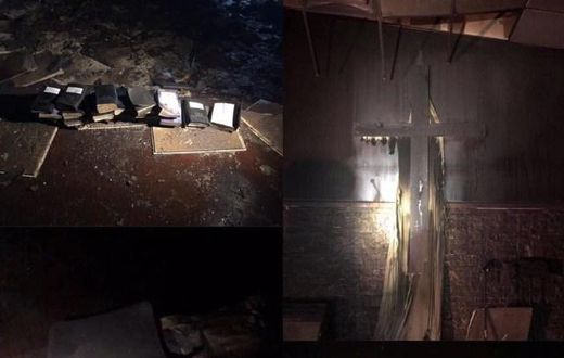 Fire burns down big church completely, but every single Bible remains intact (photos)