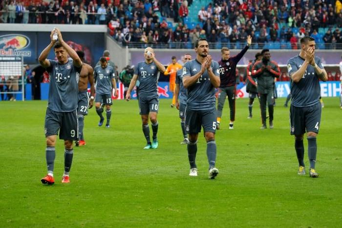Bayern Munich missed the chance to wrap up the Bundesliga title when they were held to a 0-0 draw in Leipzig on Saturday