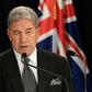 New Zealand Foreign Minister Winston Peters (pictured March 2019) placed a wreath of flowers at the foot of the Oslo memorial