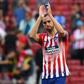 "These will be my final days at Atletico Madrid," said Diego Godin, who acknowledged home fans after the Spanish League game against Valladolid