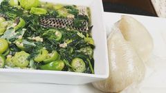 Banku and okro