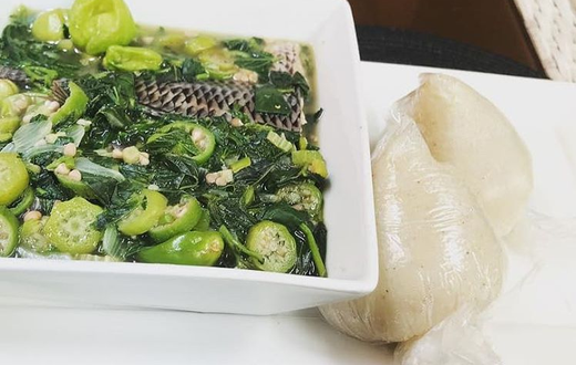 Banku and okro
