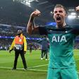 Heaven sent: Toby Alderweireld celebrates Tottenham's progress to the Champions League semi-finals