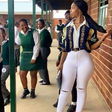 Curvy female teacher confuses students with her ‘tempting’ backside (Photos)