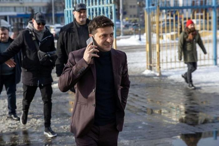 Zelensky, a 41-year-old entertainer, has tapped into popular discontent with the political class and has largely relied on the internet to get his message across