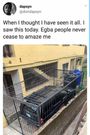 Man creates cage for his new car, locks it with padlock to save it from being stolen