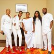 MzVee with her siblings and their mother