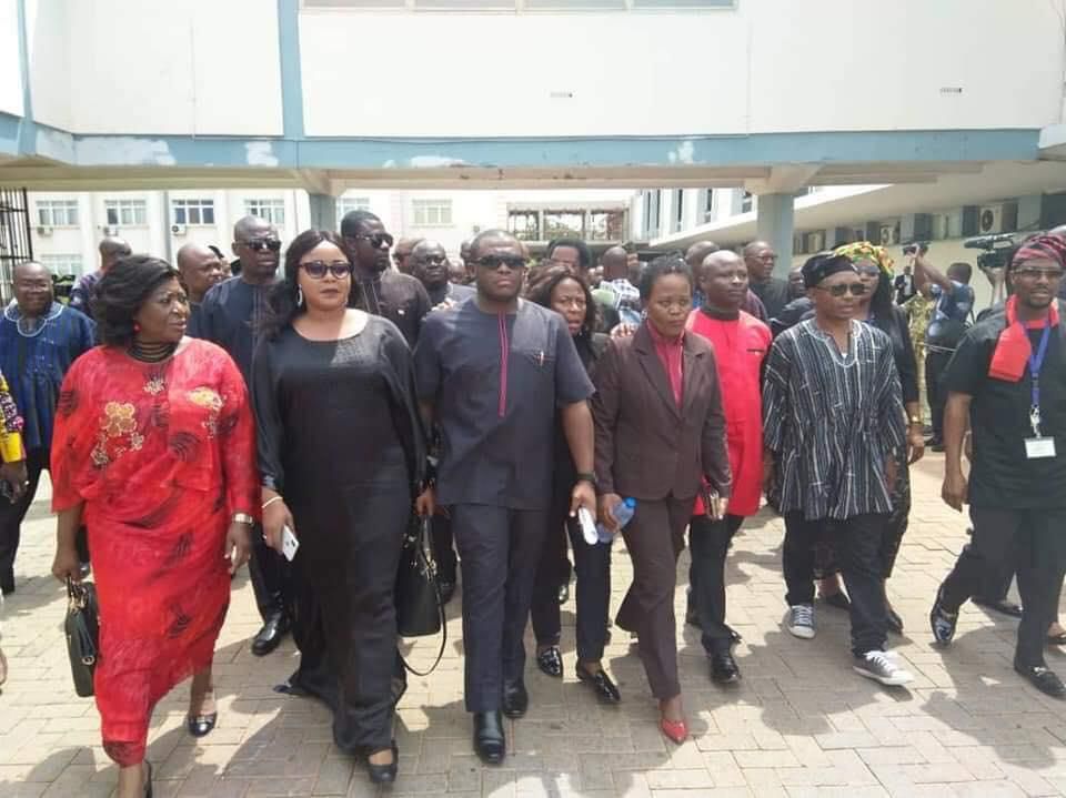 NDC MPs don black
