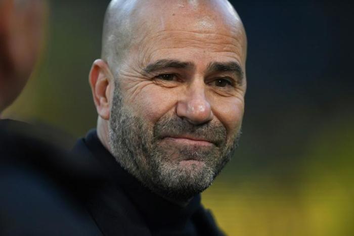 Leverkusen coach Peter Bosz had much to smile about as his team beat Augsburg 3-1 on Friday