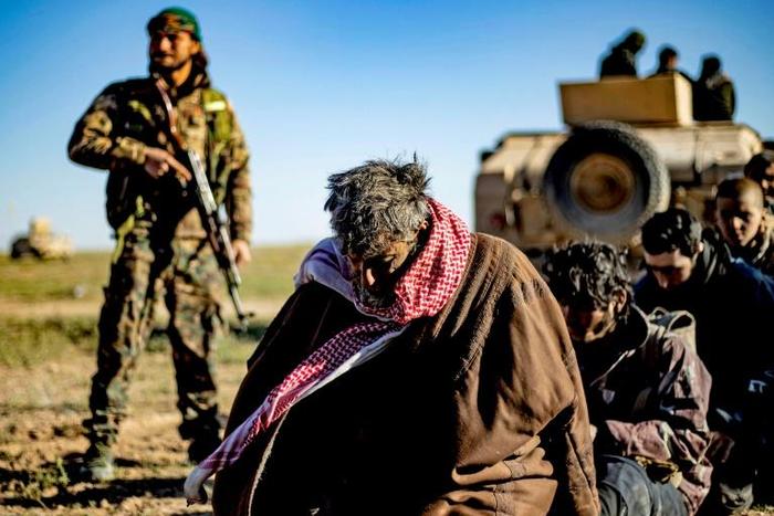 The Kurdish-led Syrian Democratic Forces are holding hundreds of alleged jihadists and relatives