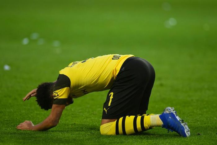 England midfielder Jadon Sancho shows his frustration