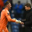 Rangers goalkeeper Allan McGregor kept alive Steven Gerrard's hopes of lifting a trophy this season