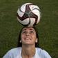 Marena Sanchez of San Lorenzo, who are the exception in Argentina as the only club to pay a wage to all their female players