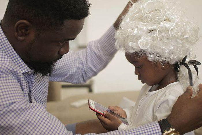 Sarkodie’s daughter will be a barrister and here is proof