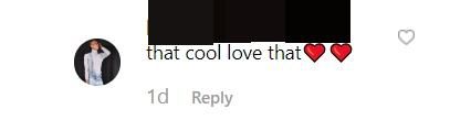 NA Instagram comment