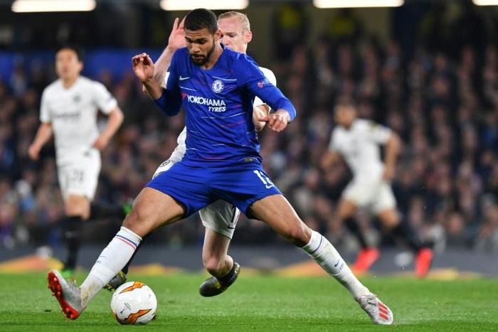 English midfielder Ruben Loftus-Cheek (pictured May 9, 2019) suffered an Achilles tendon injury during a friendly win over New England Revolution in Boston