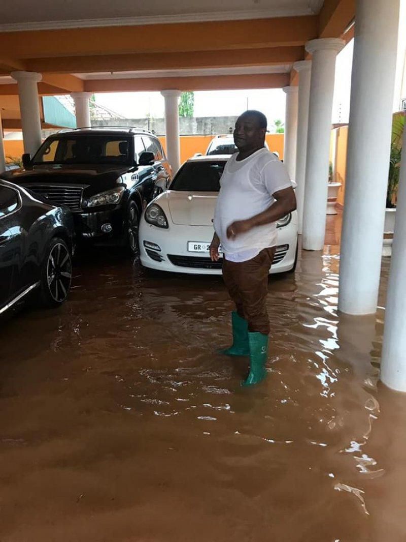 Ayariga with his luxury cars