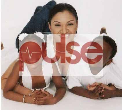 Late Betty Jenifer with her children