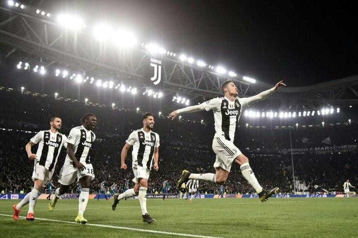 Cristiano Ronaldo (R) has scored a record 124 Champions League goals and won five titles