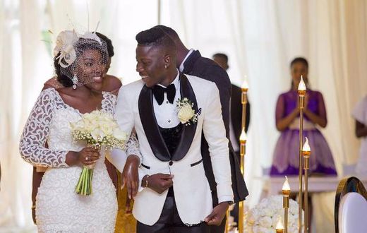 Stonebwoy and Wife
