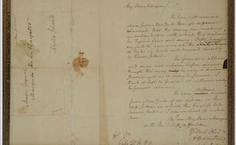 Stolen 1780 Letter by Hamilton Resurfaces at Auction