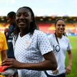 France forward Kadidiatou Diani (C) scored twice to down Thailand