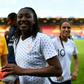 France forward Kadidiatou Diani (C) scored twice to down Thailand