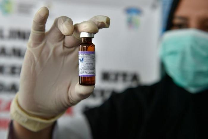 The World Health Organization (WHO) recommends a 95-percent measles vaccination rate to prevent mass hospitalisations and fatalities