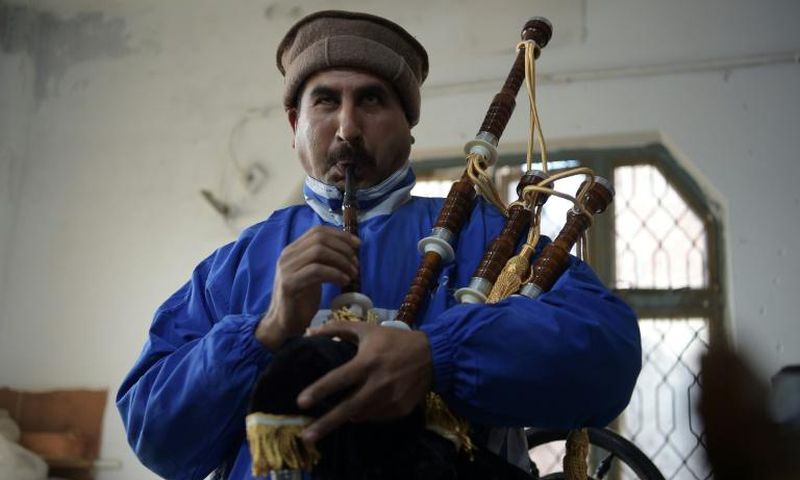 Thousands of kilometres from Scotland, the town of Sialkot in Pakistan produces an estimated 10,000 bagpipes a year