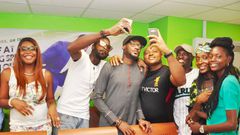 Glo customers fete with celebrities