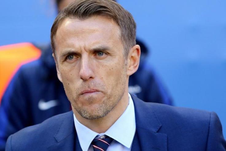 England women's manager Phil Neville was not happy with his side's performance despite a 2-0 win over Denmark
