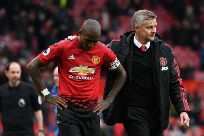 Champions no more: Manchester United manager Ole Gunnar Solskjaer (right) admitted his side were not good enough to qualify for the Champions League
