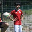 Son Heung-yun, elder brother of Tottenham Hotspur striker Son Heung-min, is a coach at the SON Football Academy in Chuncheon.