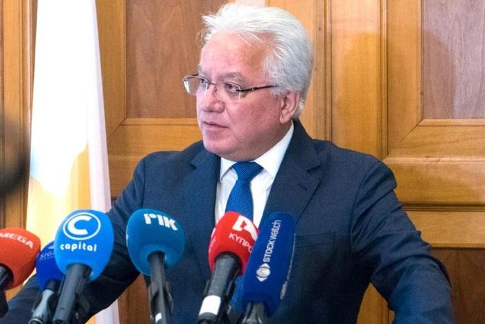 Cyprus Justice Minister Ionas Nicolaou announces his resignation on May 2, 2019 for reasons of "principle and conscience" after a public outcry over the botched response to suspected serial killings of seven foreign women and girls