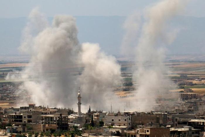 Heavy regime bombardment of a jihadist bastion in northwest Syria has led to a mounting civilian death toll