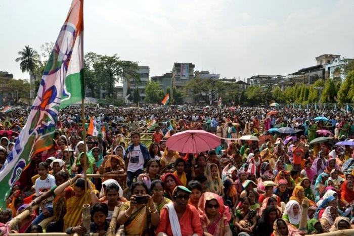 The Bharatiya Janata Party and the Trinamool Congress are locked in a tense battle for votes in the state