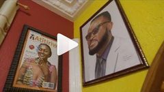 BTS of McBrown's baby bump photos