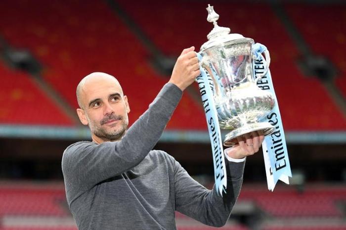 Relentless: Pep Guardiola has won 27 trophies in charge of Manchester City, Bayern Munich and Barcelona